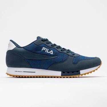 Imagem de Tênis Fila Euro Jogger Sport Masculino Azul Marinho, Azul, Marinho, 42