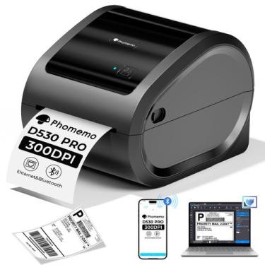 Imagem de Impressora térmica de etiquetas Phomemo D530 Pro 4x6 Bluetooth