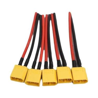 Imagem de Conector Universal XT60 Macho E Fêmea Com Fio De 14 AWG Para Modelos R