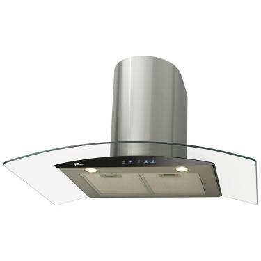 Imagem de Coifa de Parede Digital Fischer Talent Touch 90cm Inox Escovado 127V