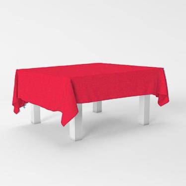 Imagem de Toalha de mesa GRANDE 2x1m TNT Vermelho decoração festa - PIffer
