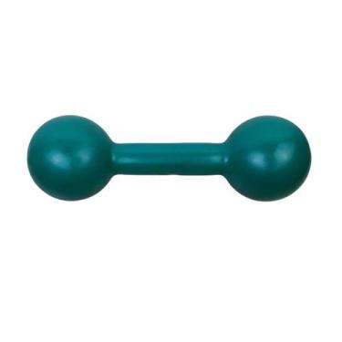 Imagem de Halter Emborrachado Peso Bola Verde 4Kgs Funcional Fitness - 1 Fit