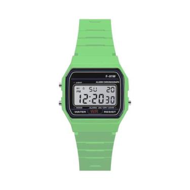 Imagem de Relógio Digital LED Unissex Para Esportes, Relógio De Pulso Infantil, 