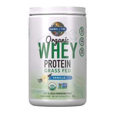 Imagem de Proteína de soro de leite em pó Garden of Life Grass Fed Vanilla 300g-Unissex