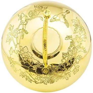 Imagem de Garrafa De Água Quente Com Funil E Bolsa De Armazenamento, Bolsa De Água Quente De Cobre, Alívio De Dores Para Terapia Quente, Aquecedor De Mão, Almofada Aquecida, Garrafa De Água Quente Para Tera