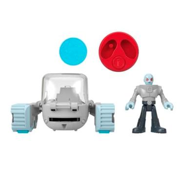 Imagem de ginext DC Super Friends Batman Toys Mr. Freeze Figura y tanque de nieve transformador para juegos preescolares, cambiadores de cabeza