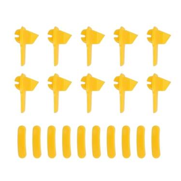Imagem de Inserções Duckhead Máquina Trocador de Pneus, 10 Conjuntos de Montagem Desmontar Cabeças de Pato Inserções Protetor de Aro Roda Trocador de Pneus à Prova de Desgaste Montar
