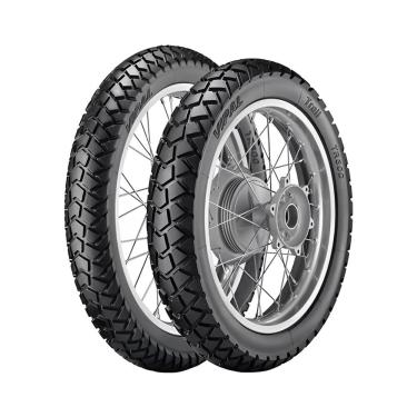 Imagem de Par Pneu Vipal 300-21 e 120/80-18 TR300 Lander XR200 Tornado XRE300