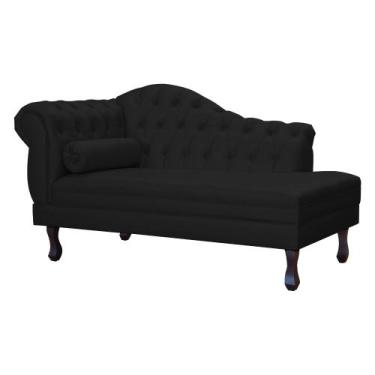 Imagem de Divã Moderno Larissa Lado Direito material sintético Cores - S.A Móvei