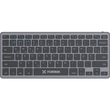 Imagem de Teclado Office Fortrek Kb11 Compact Bluetooth Preto