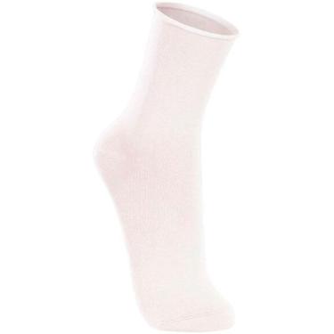 Imagem de Meia sem Punho Casual Lupo 1275-011, Branco, 45-48