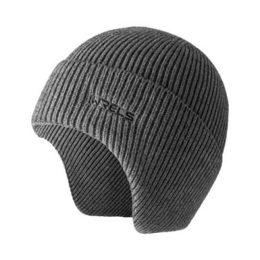 Imagem de Gorro Unissex Acolchoado Com Protetor De Orelha, Quente, À Prova De Ve