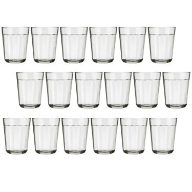 Imagem de Mini Copos Americano de Vidro Dose Cachaça Shot Tequila 18Un