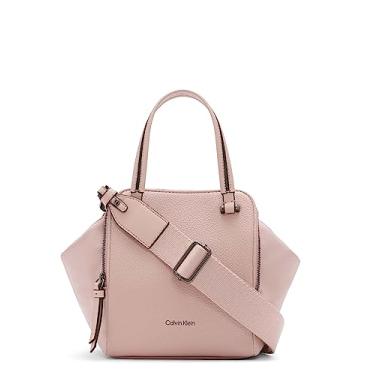 Imagem de Calvin Klein Mini bolsa transversal com compartimento triplo de mármore, Jacarandá, One Size