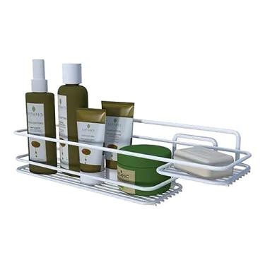 Imagem de Suporte Porta Shampoo Sabonete Banheiro Box Não Enferruja