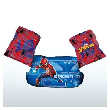 Imagem de Boia Colete Salva Vidas Homem-Aranha Infantil Marvel Spiderman Etitoys