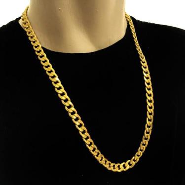 Imagem de Cordão Masculino Grumet Super Grossa 10cm Banho Ouro 18k - Azmar SemiJ