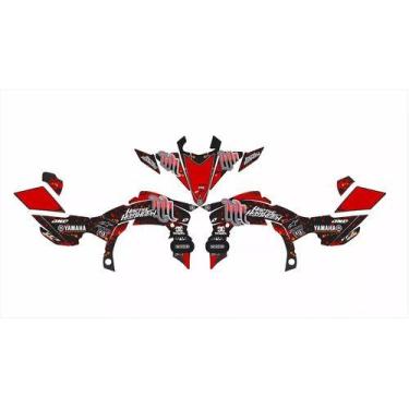 Imagem de Adesivos Quadriciclo Compatível Yamaha Yfz 450r 0,60mm - SPTS