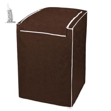 Imagem de Capa Para Maquina de Lavar 12kg a 16kg - Minha Loja Bordados, Café