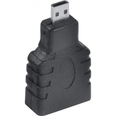 Imagem de Adaptador micro hdmi macho x hdmi femea ah-mch - Vinik