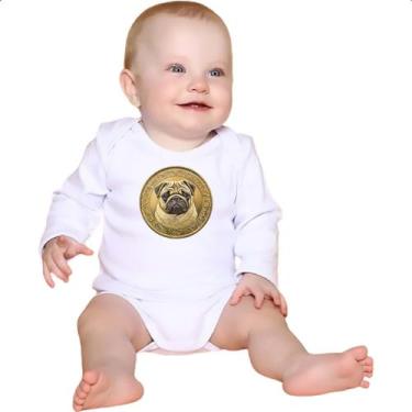 Imagem de Body intantil Pug coin - Alearts, P