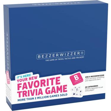Imagem de Jogo de festa Bezzerwizzer Trivia Tactics Trickery para maiores de 14 anos