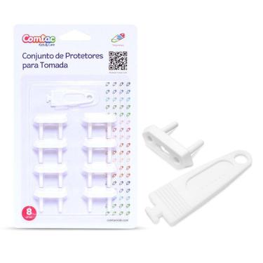 Imagem de Conjunto de Protetores Para Tomada Comtac Kids 4135