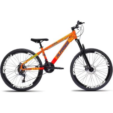 Imagem de Bicicleta Alfameq Freeride Na Quebrada Aro 26 Freio a Disco 21 Marchas Shimano