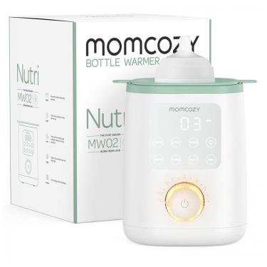 Imagem de Aquecedor de Mamadeiras 9 em 1 Preserva os Nutrientes do Leite Materno, 110V, Momcozy Nutri, Branco