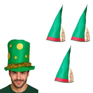 Imagem de Kit De Chapéus Natalinos Para Fantasias, Família E Festas - Usina de A