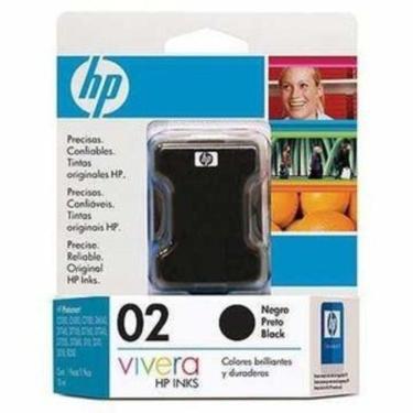 Imagem de Cartucho Hp 02 C8721a C8721wl Preto