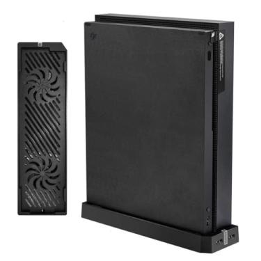Imagem de OSTENT Suporte com ventilador duplo para resfriamento e hub USB duplo para console Xbox One X