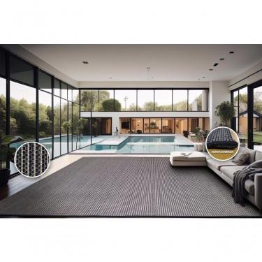 Imagem de Tapete Artesanal Look Gerbera B 100x150 Cm