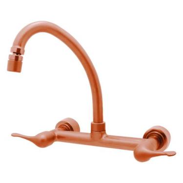 Imagem de Torneira Misturador Parede Cobre 3368 C62 1/4 Volta - Bognar