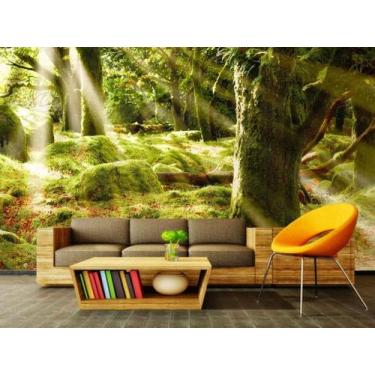 Imagem de Papel de Parede Paisagens Floresta 117 - 1,00 X 1,00 - Voce Decorando