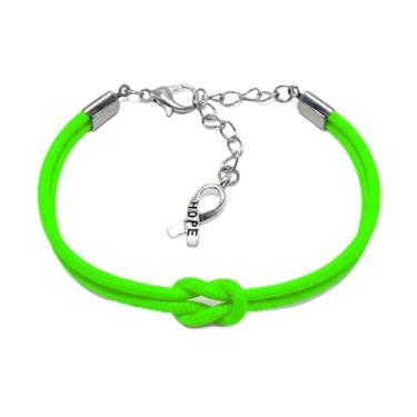 Imagem de LAMIBEE Pulseira para uma causa, pulseira de fita de conscientização, pulseiras ficam bem em breve, pulseira de cordão de surfista de proteção para homens, mulheres estilo amuleto boho, Medium, Não