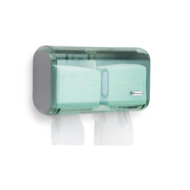 Imagem de Dispenser Papel Higiênico Cai-Cai Urban Diamante Cor Verde - Premisse