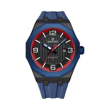 Imagem de Relógio De Pulso Masculino À Prova D'Água NAVIFORCE 8079 Com Pulseira 