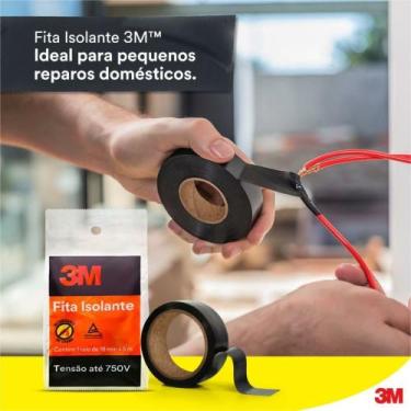 Imagem de Fita Isolante Imperial Slim 18mm x 5m 10un - 3M