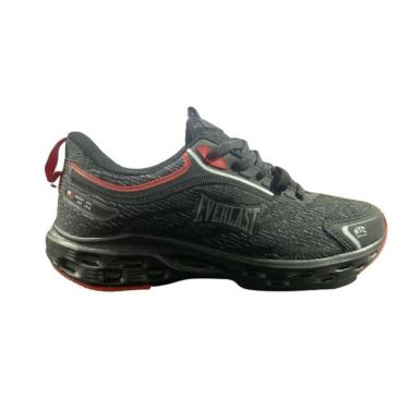 Imagem de TENIS EVERLAST RAPTOR MASCULINO PRETO VERMELHO SEMA 183D-Masculino