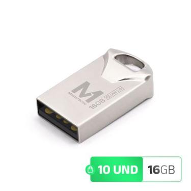 Imagem de Pendrive Mini 16GB ATACADO MasterDrive USB 2.0 Premium CLASS 10, 10