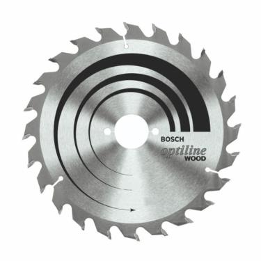 Imagem de Disco de Serra Circular 2.608.640.852 para Madeira 24 Dentes com Geometria ATB e Redução de Vibração Bivolt Bosch 19CM