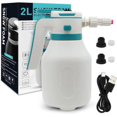 Imagem de Pulverizador De Espuma Elétrico Recarregável 2L 75Psi 2 Modos Para Lim