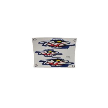 Imagem de Kit Adesivo Jogo Faixas Moto Honda Biz 100 2001 Ks Azul