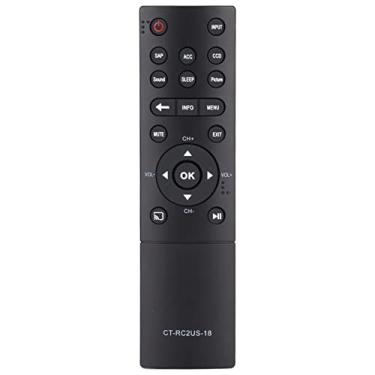 Imagem de Controle remoto de TV LED para TV Toshiba, controle remoto de TV LED de substituição, para TV LED 32L221U 43L621U 43L511U18 49L621U 50L711M18 50L711U18