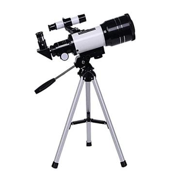 Imagem de Telescópio Telescópio monocular 150x para crianças, iniciantes em astronomia, adultos, telescópio refrator de astronomia HD de 70 mm, luneta inicial com tripé e luneta localizadora Double the comfort