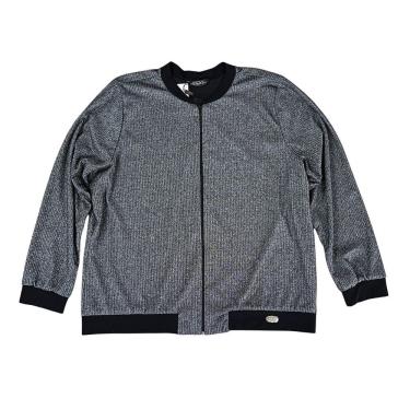 Imagem de Jaqueta Bomber Feminina Metalizada Com Brilho Tamanho 50