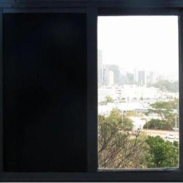 Imagem de Película Adesiva Vinil Branco Blecaute Para Vidro Janela Envelopar Box
