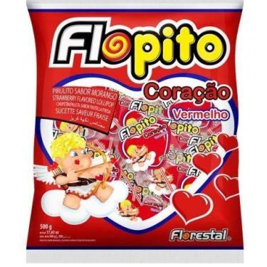 Imagem de Pirulito CORAÇÃO FLORESTAL - pct 500g