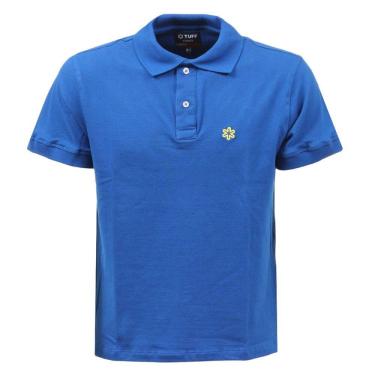 Imagem de Camisa Gola Polo Masculina Azul Royal Tuff 37621